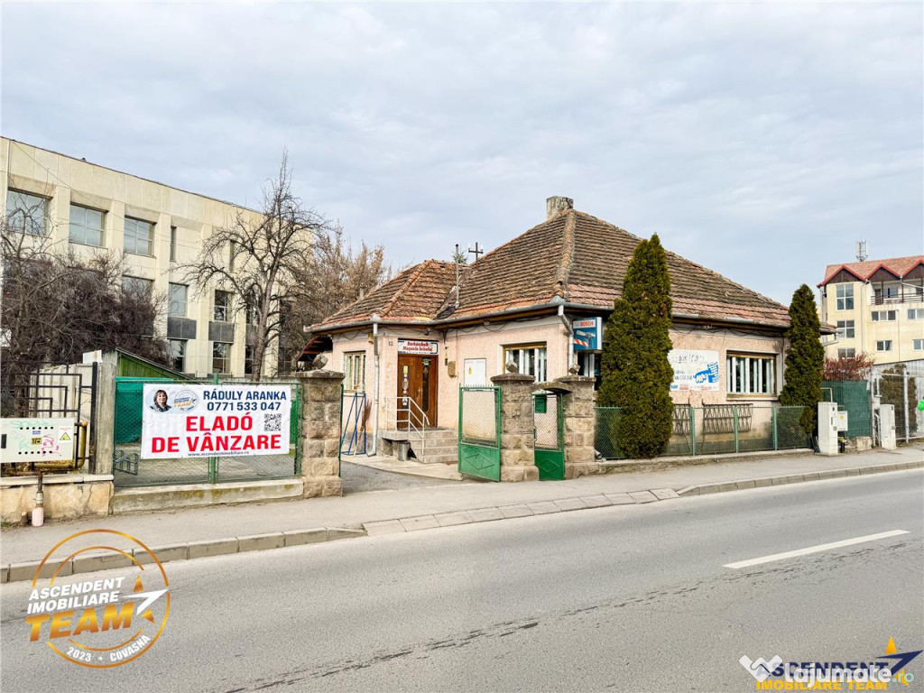 Casa individuala 126 mp,teren 549 mp, rezidential comercial,