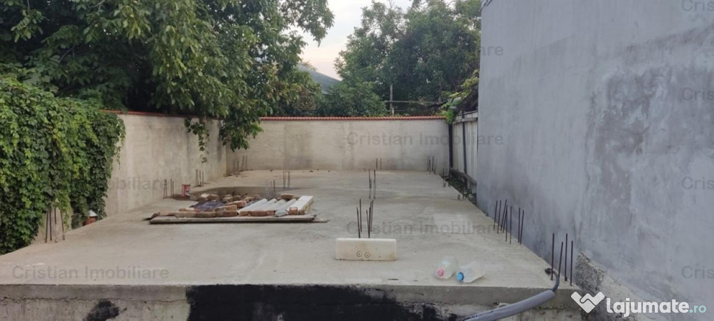 Teren intravilan zona Maternitatii 222 mp, proiect fundatie