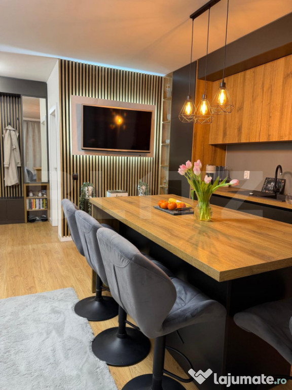 Apartament 2 camere, la cheie, terasa 23 mp, boxa, garaj, Be