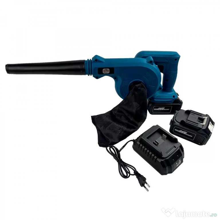 Suflanta/Aspirator cu 2 Acumulatori, 36V, 5Ah, German Meister