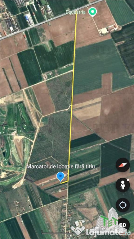 Teren Peris Ilfov/ 500 mp pentru casa/acces rapid DN1