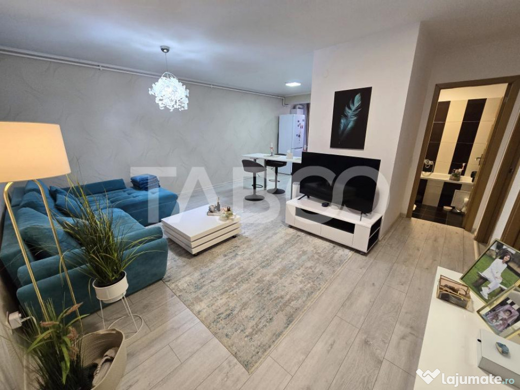 Apartament 3 camere de vanzare decomandat mobilat utilat Til