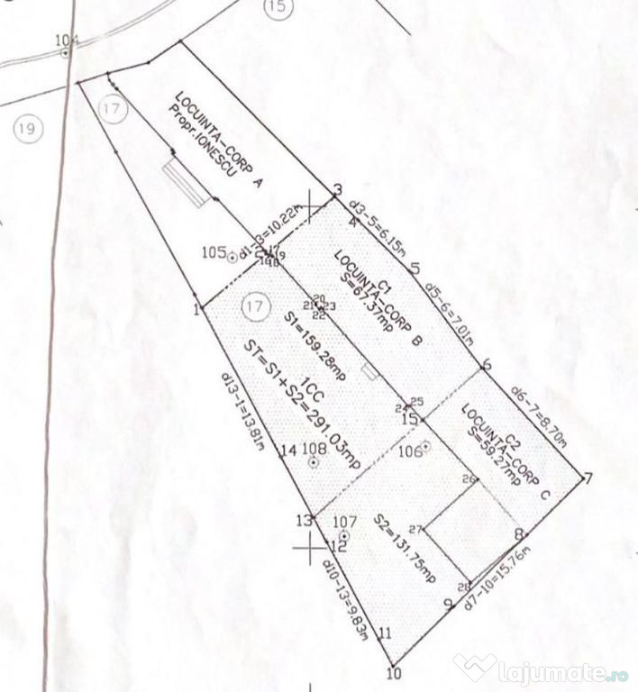 Casa de vanzare Unirii-Mararesti