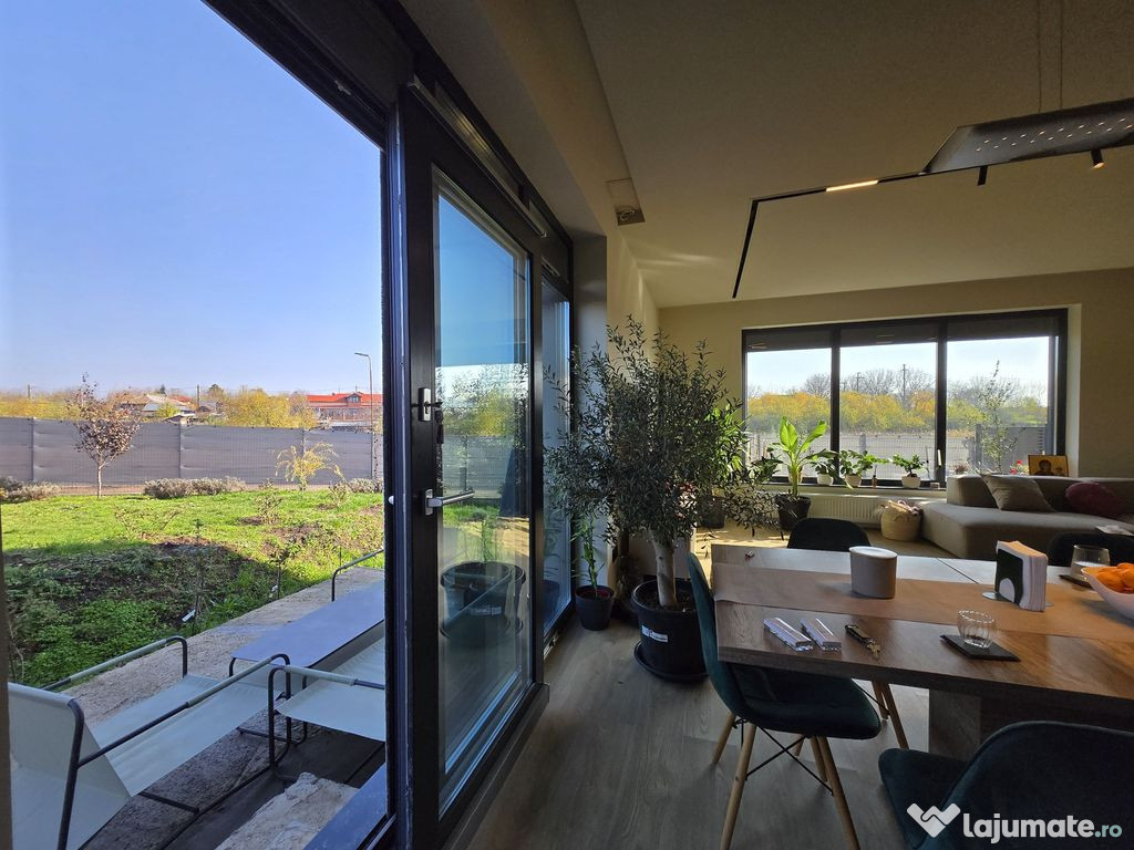 Casa noua 151mp curte 1000m Frumusani mobilata lux -langa...