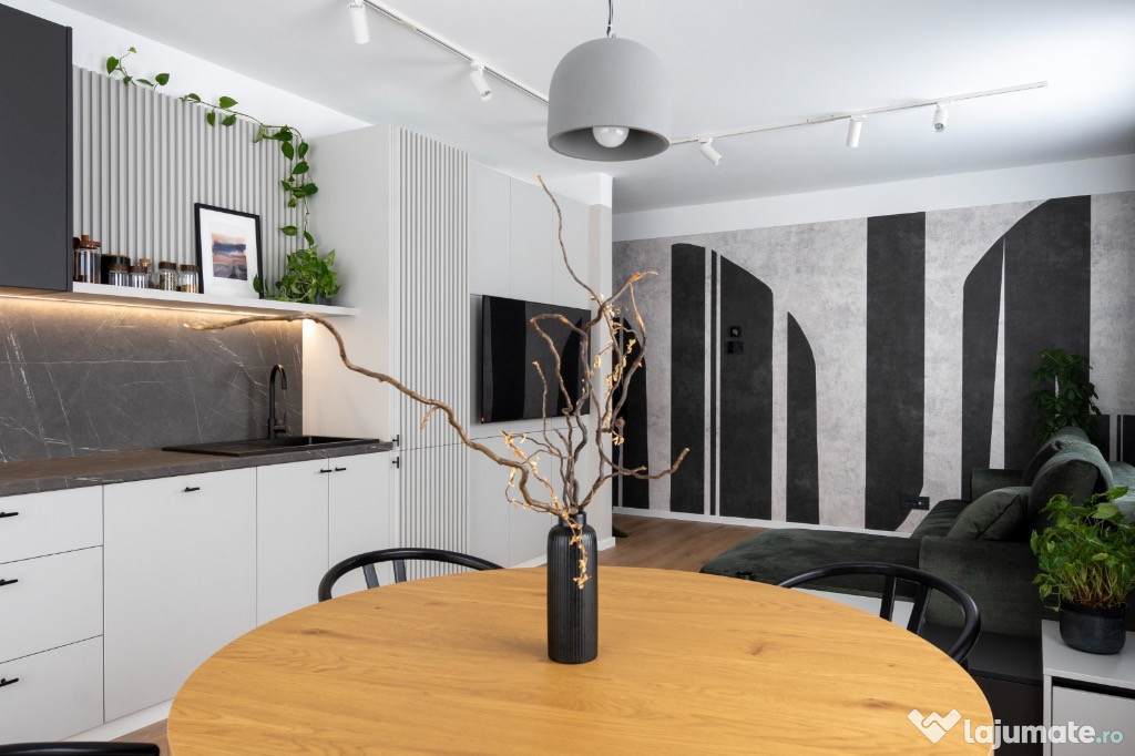 APARTAMENT PREMIUM 2 cam, curte 75mp, 2 parcari subterane Liberty Resi