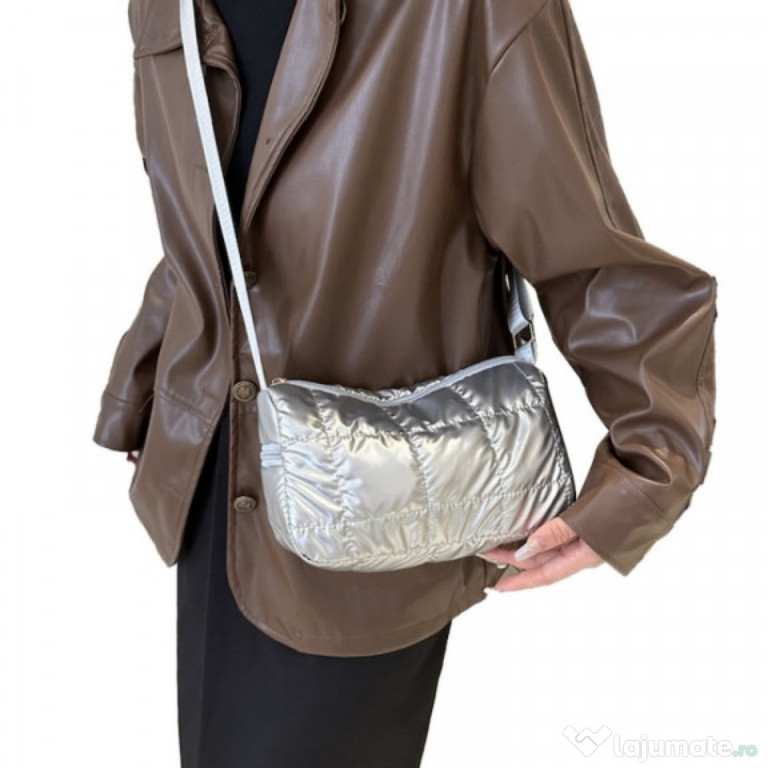 Geanta noua dama argintiu