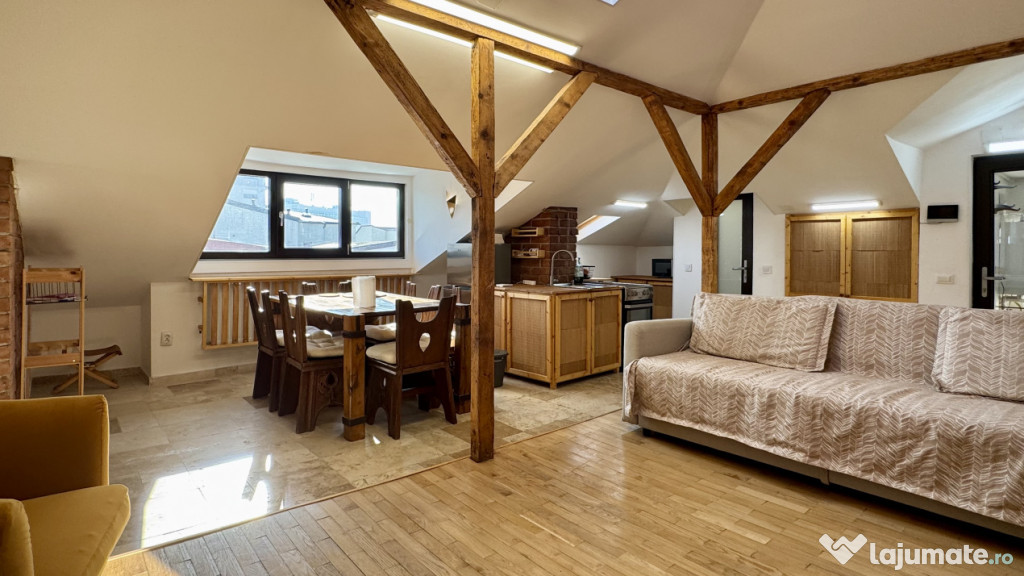Loft Atipic | Luminos | Centrala Proprie | Terasă | Str. Ag