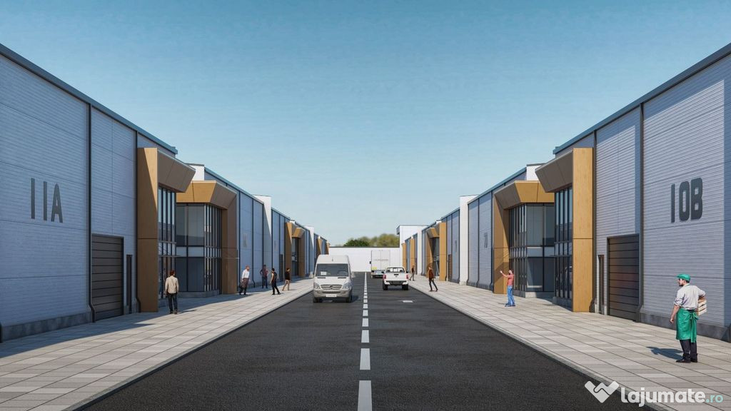 Hale noi de 580mp in Popesti Leordeni