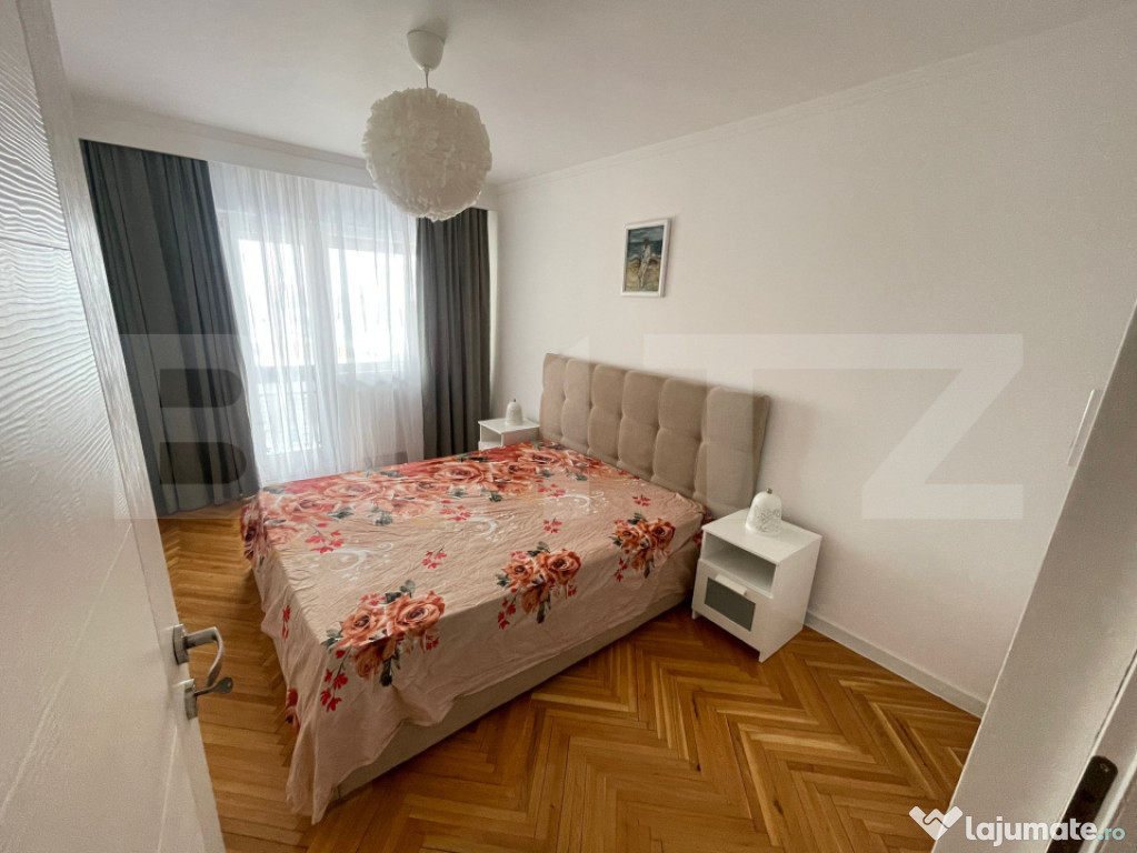 Apartament de inchiriat 2 camere, 50 mp – mobilat și util