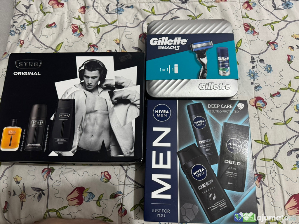 Vând seturi de îngrijire masculină, sigilate.