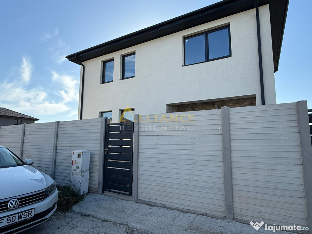 Vila individuala - 4 camere 2 bai - pod - pompa de caldura -