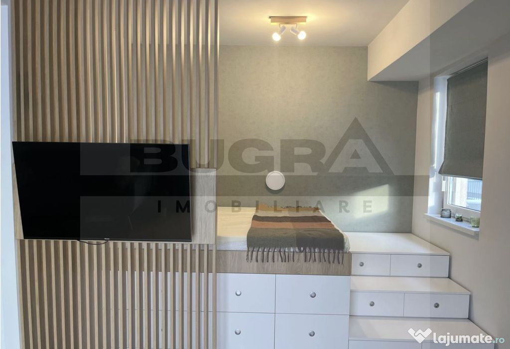 Studio modern 37 mp, parcare, boxa, zona Sophia Residence