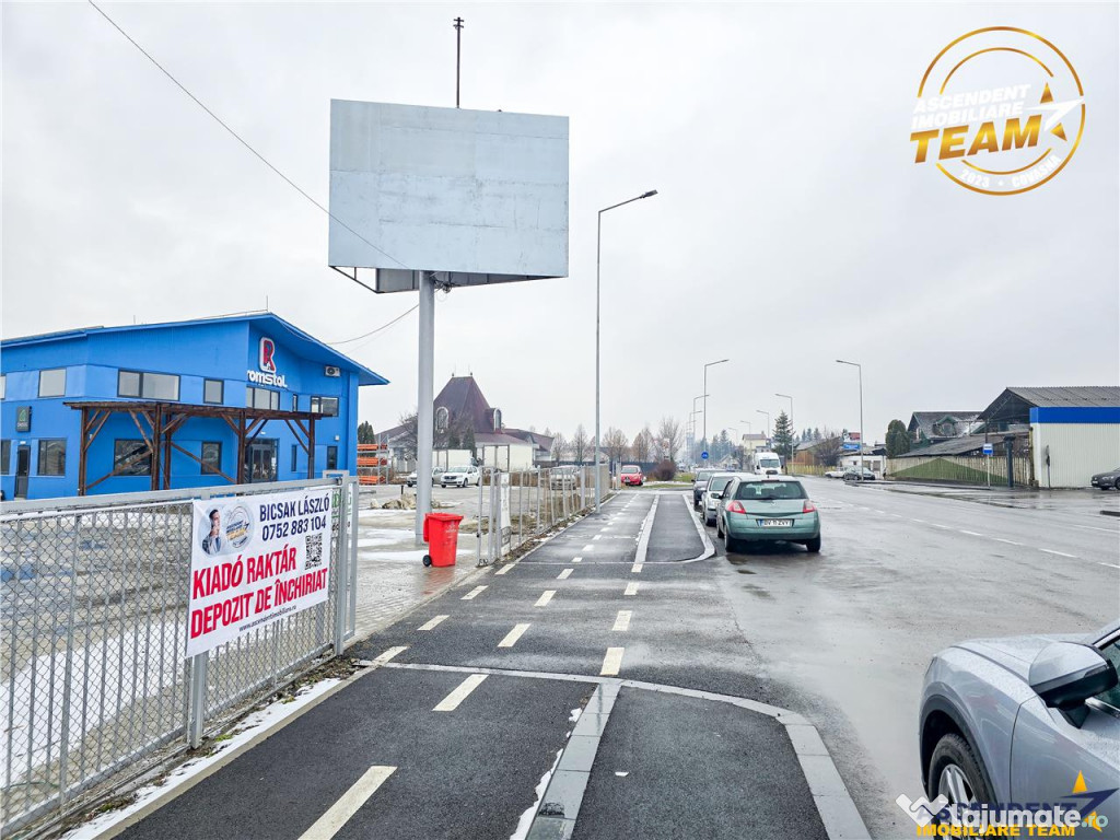 Doua spatii de depozitare, punct strategic, Sfantu Gheorghe