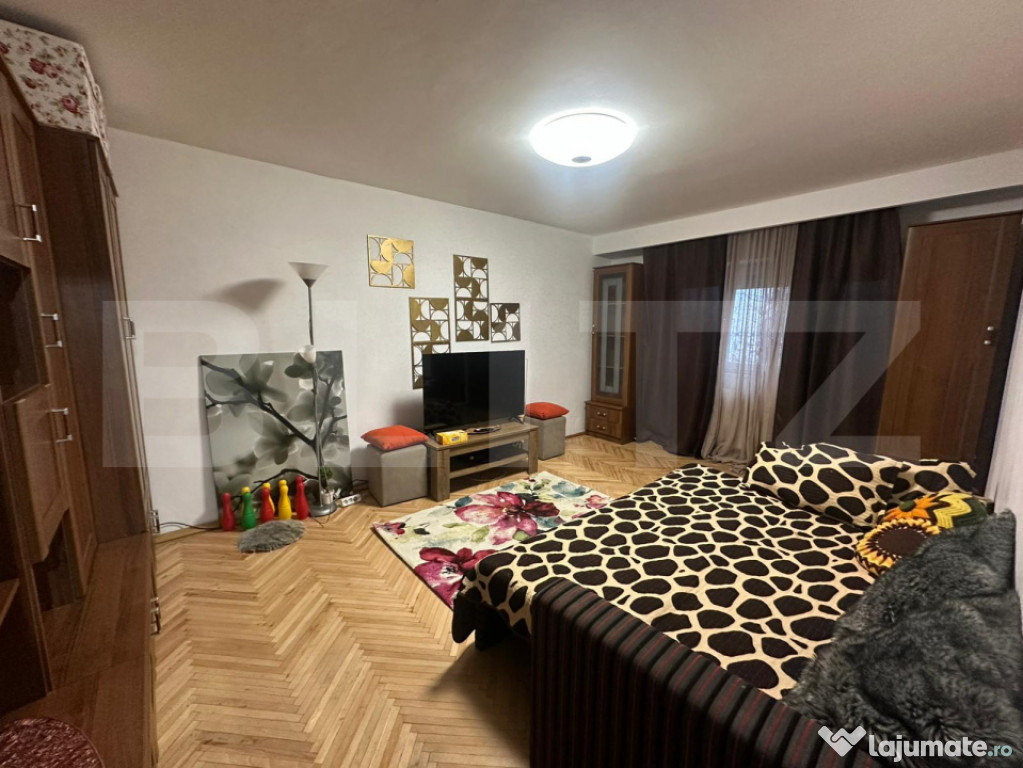 Apartament 2 camere, decomandat, etajul 1, zona Lidl Rovine