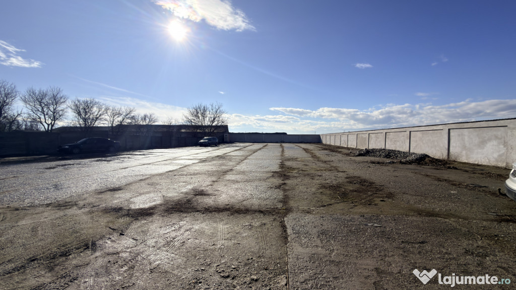 Teren 1500mp betonat aproape de centura Sibiu - zona Viile S