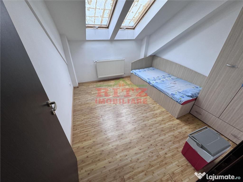 Nou! Ap. 3 cam., S=58 mp, mansarda, zona Eugen Ionescu!