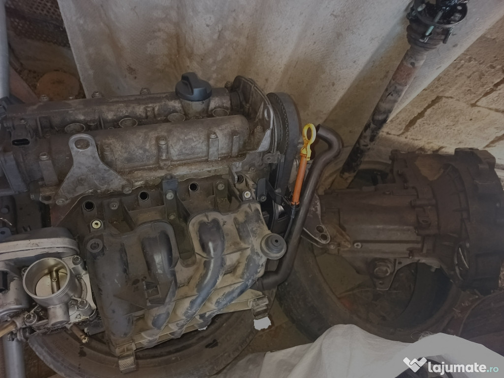 Motor și cutie 1.4 benzina 16 v golf 4