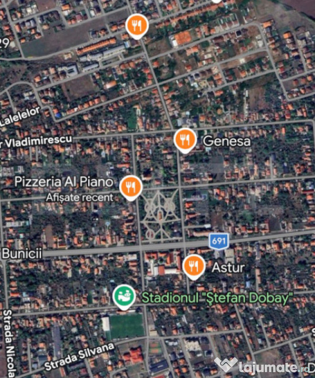 Teren intravilan 691 mp, Dumbrăvița – zona Parcul Centra