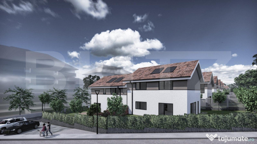 TVA INC, Ansamblu case tip Duplex, 118mp, 265 teren, Valea C