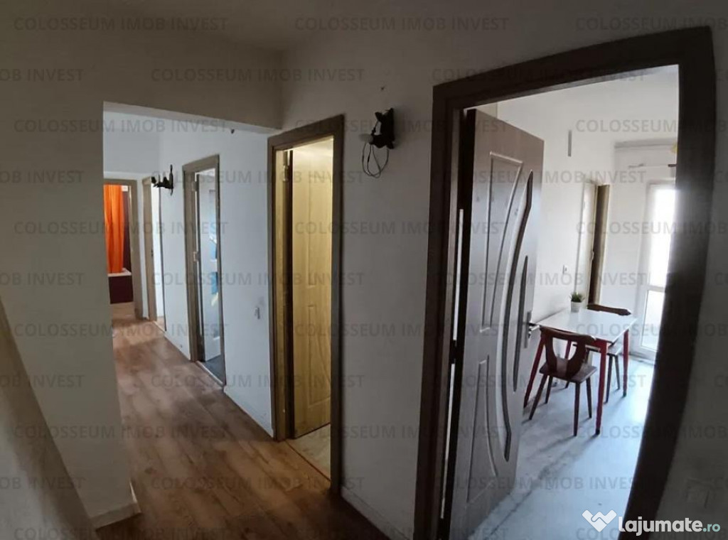 Racadau - Apartament 3 camere, decomandat, etaj 3/8!