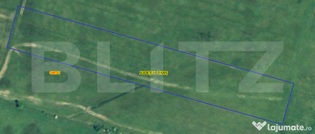 Teren extravilan 15000mp Giroc– oportunitate investiție