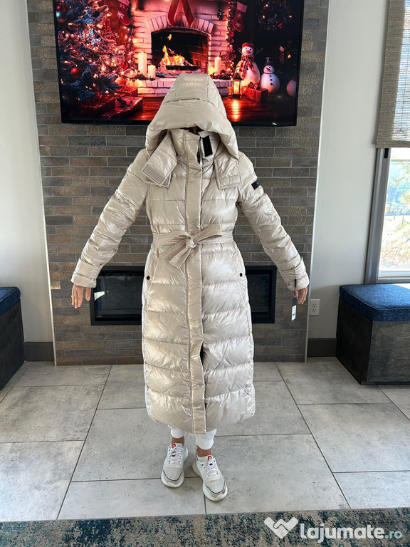 Geaca noua cu puf natural Karl Lagerfeld