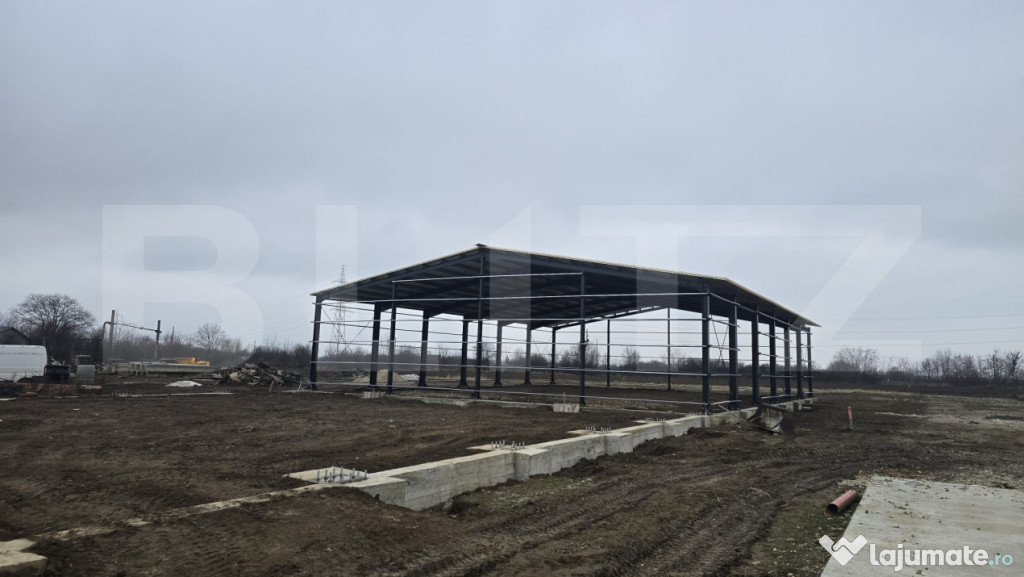 Hala industriala, 1400 mp, zona Botizului