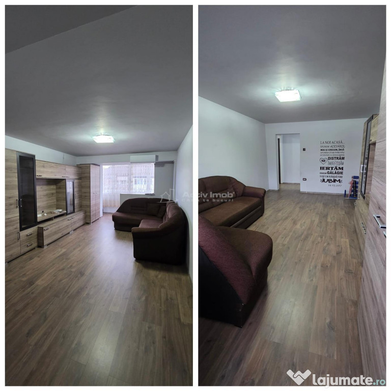Apartament spatios cu 4 camere si 2 bai - in zona linistita