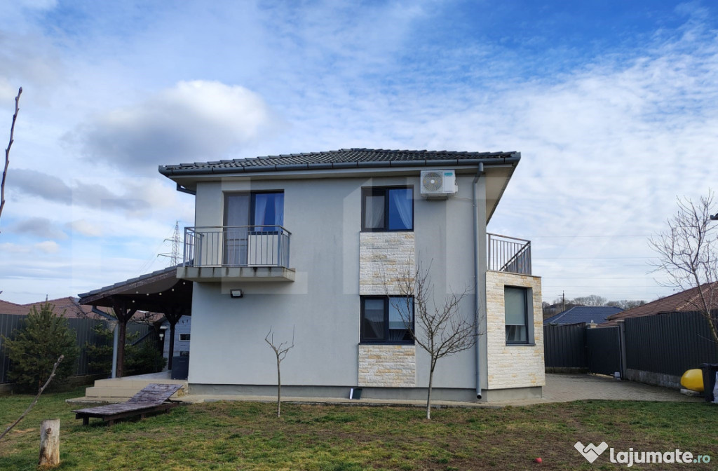 Casa modernă zona rezidentială 4 camere, Jucu de Sus