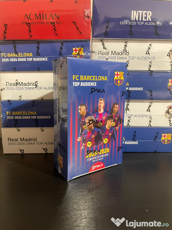 Cutie cartonase daka Top Audience FC Barcelona 25/26