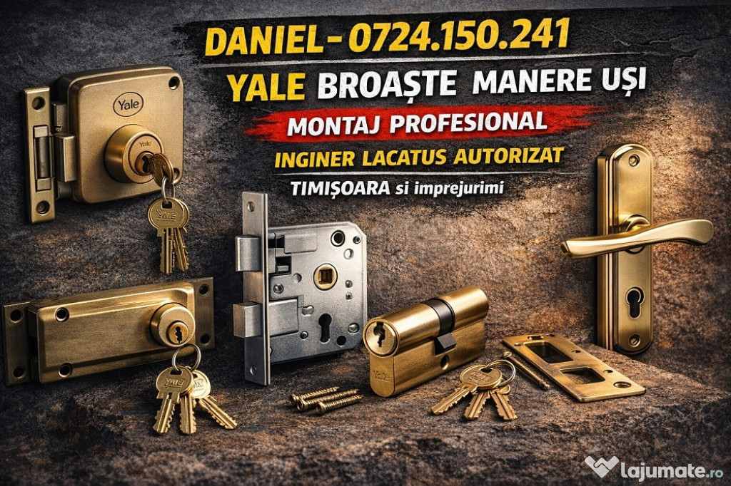 Montaj Yale Broaste Manere Usi