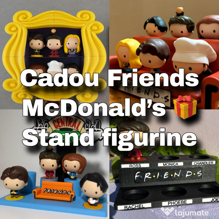 Stand / box decorativ pentru figurine McDonald’s – Friends