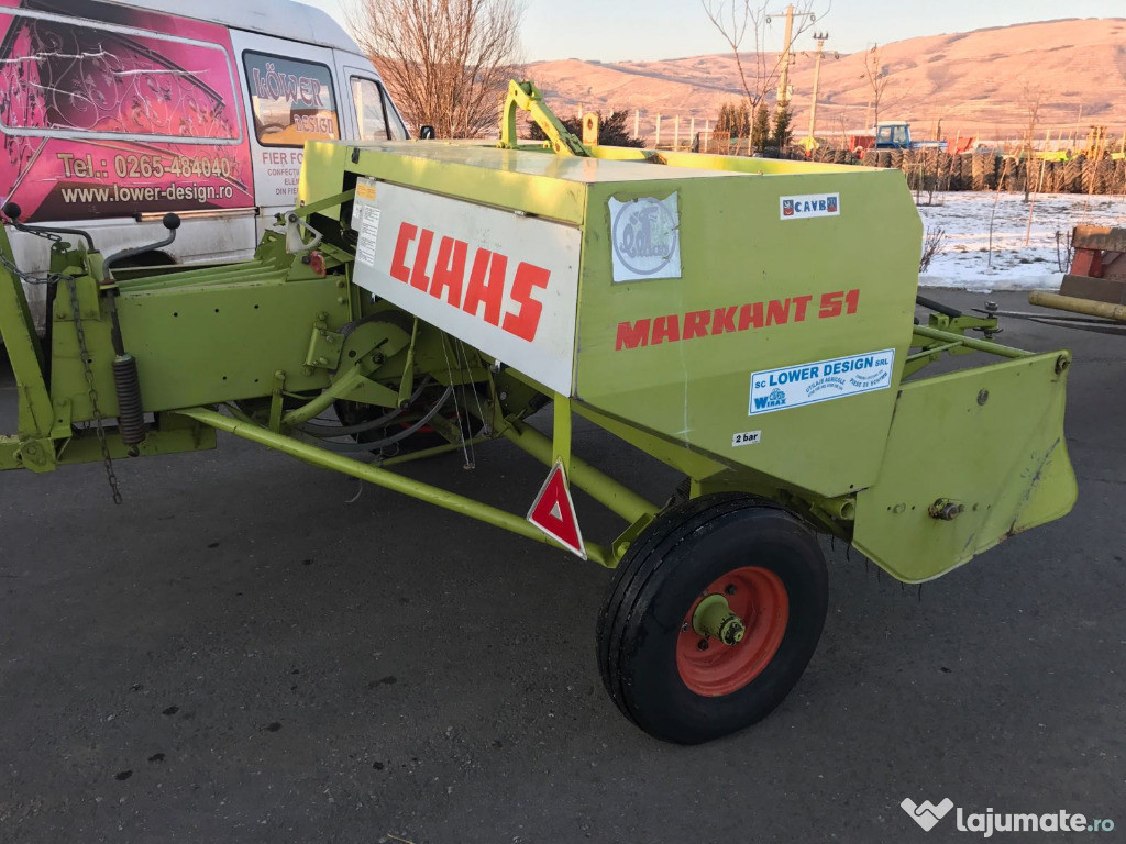 Presa de balotat dreptunghiulara Claas Markant 51