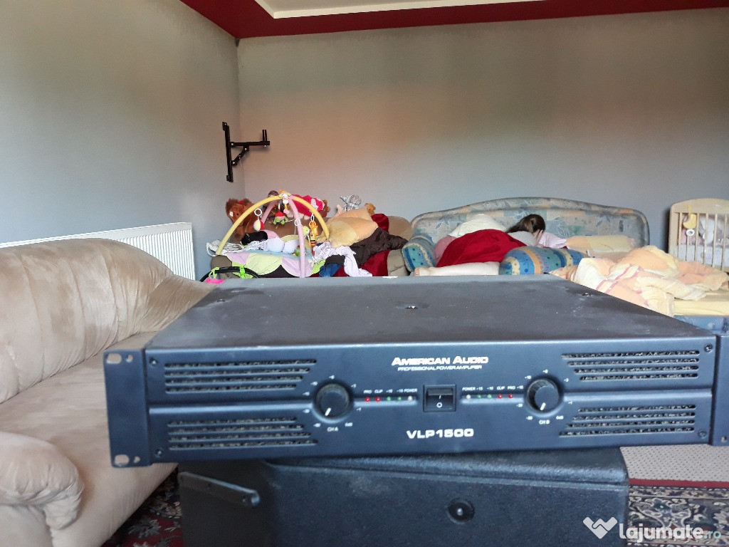 Difuzoare professionale si amplificator