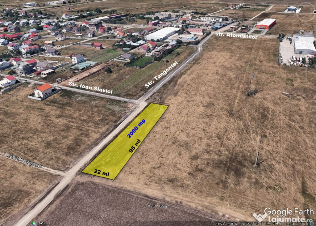 Magurele - str. Tangentei 2000 mp