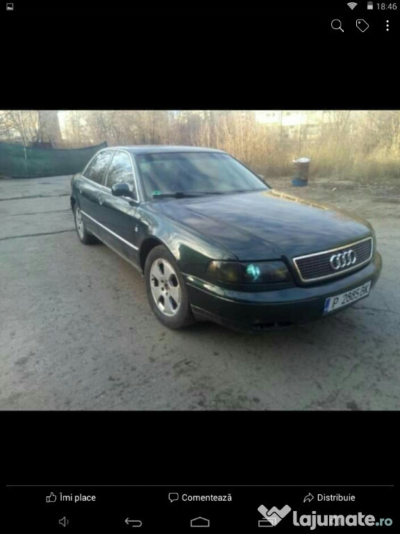 Dezmembrez Audi A8 2.8 benzina cutie Automata si Audi A4 1.9