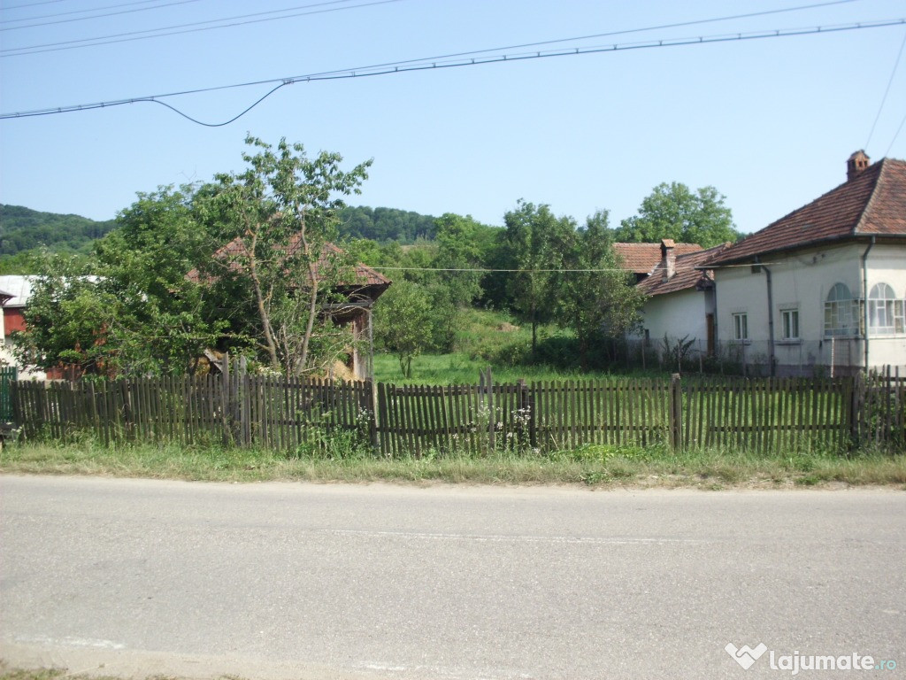 Teren 3700mp pt cabana, intravilan la sosea asfaltata