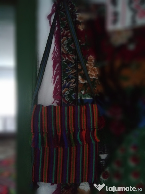 Traistă tradițională lucrata in casă!!!