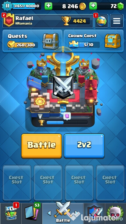 Cont Clash Royale