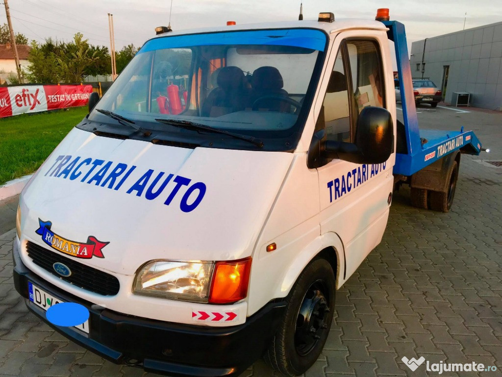 Ford Transit 2.4D Tractari Auto ( platforma )