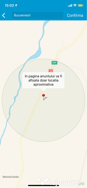 Teren intravilan 2500mp langa Mioveni