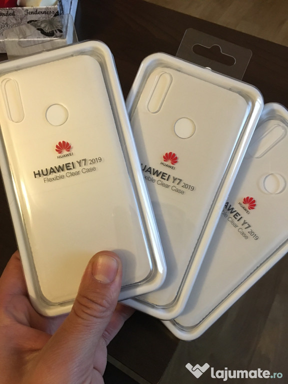 Husa de Silicon originala Huawei y7 2019