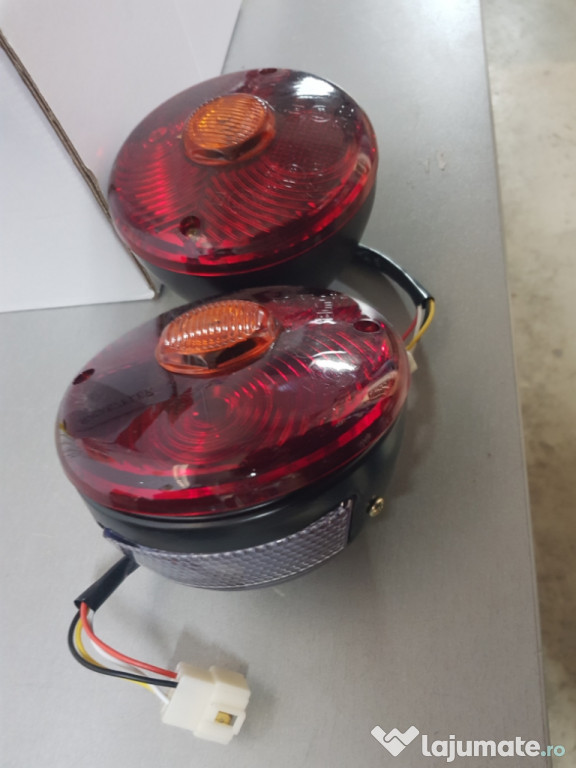 Lampi spate rotunde cu bec 12 v