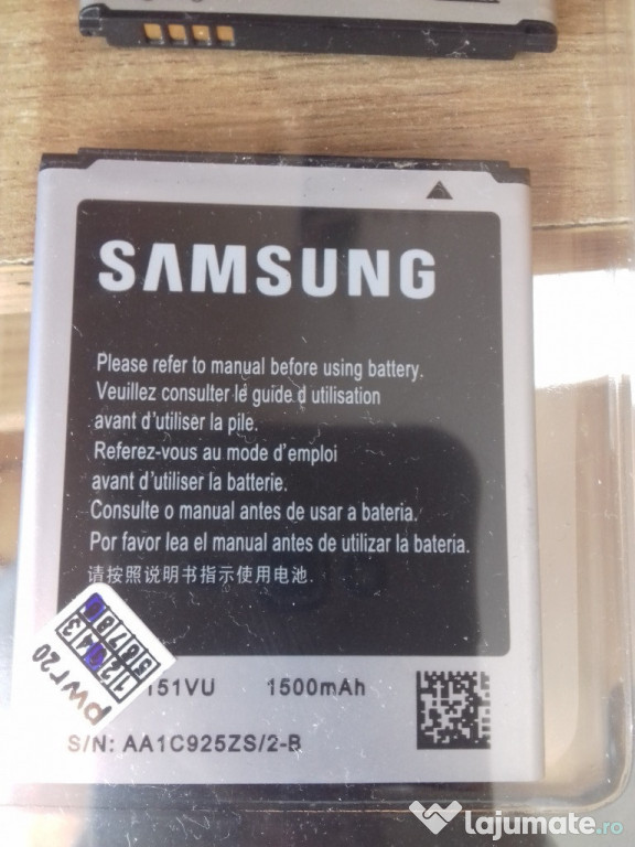 Doi Acumulatori !! Samsung Galaxy S3 GT-19300 Noi