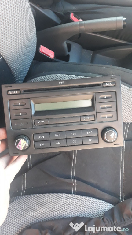 Radio cd mp3 vw si aripă polo 9N