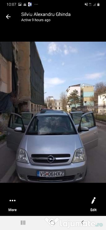 Opel meriva 1.7 diesel