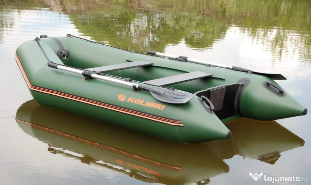 Barca Kolibri KM-280 + podea rigida tego, garantie 5 ani