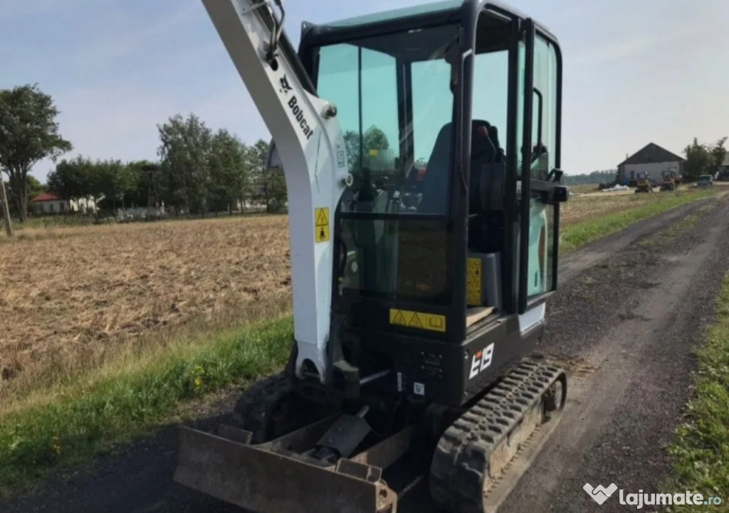 Miniexcavator Bobcat E 19 1900 kg 2016 buldo mini jcb cat