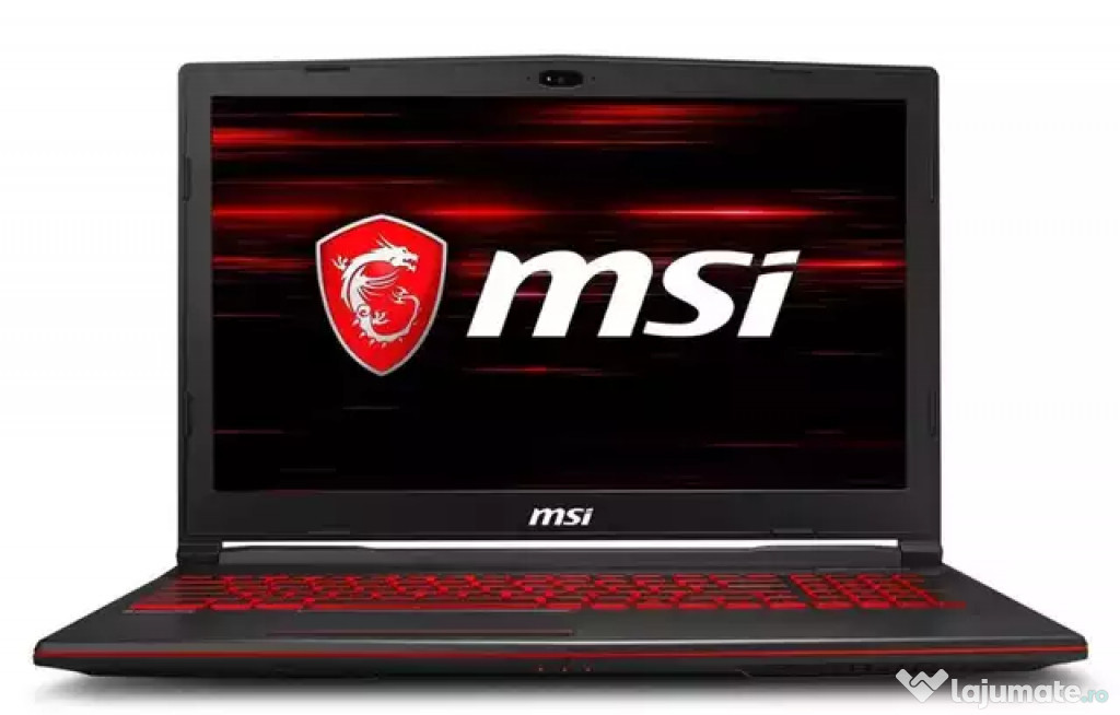 Laptop Gaming MSI GL63 15.6. 6" (Core i7/16GB RAM)