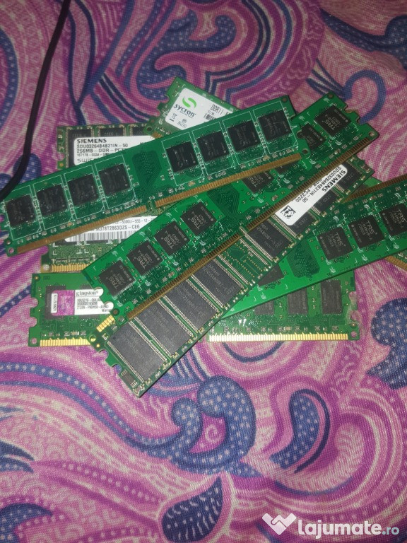 Placute Memorie Ram 256mb 1gb 2gb